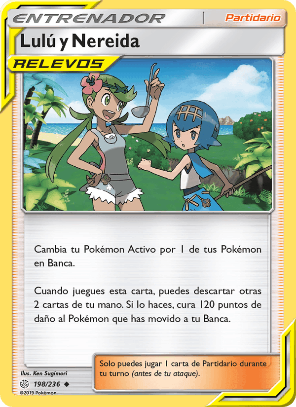 Lulú y Nereida, card 198 from Eclipse Cósmico