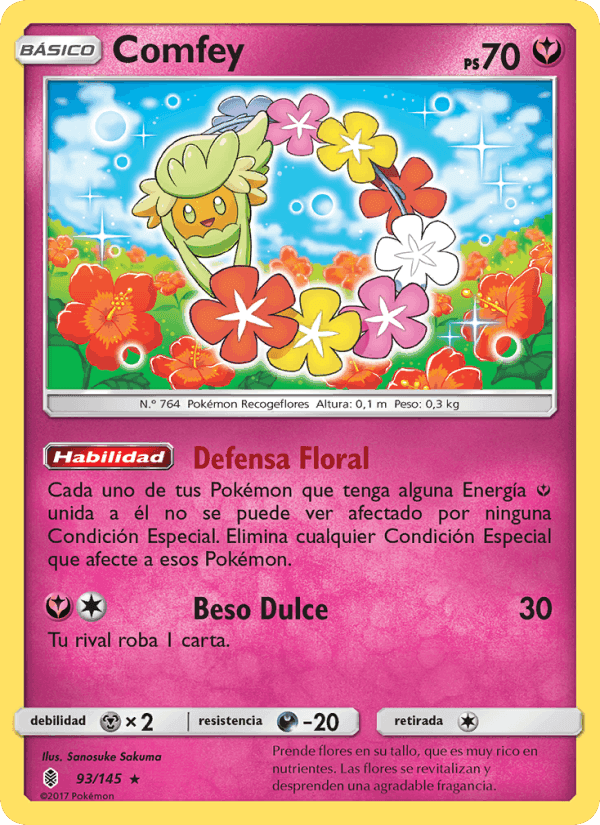 Comfey, card 93 from Albor de Guadianes
