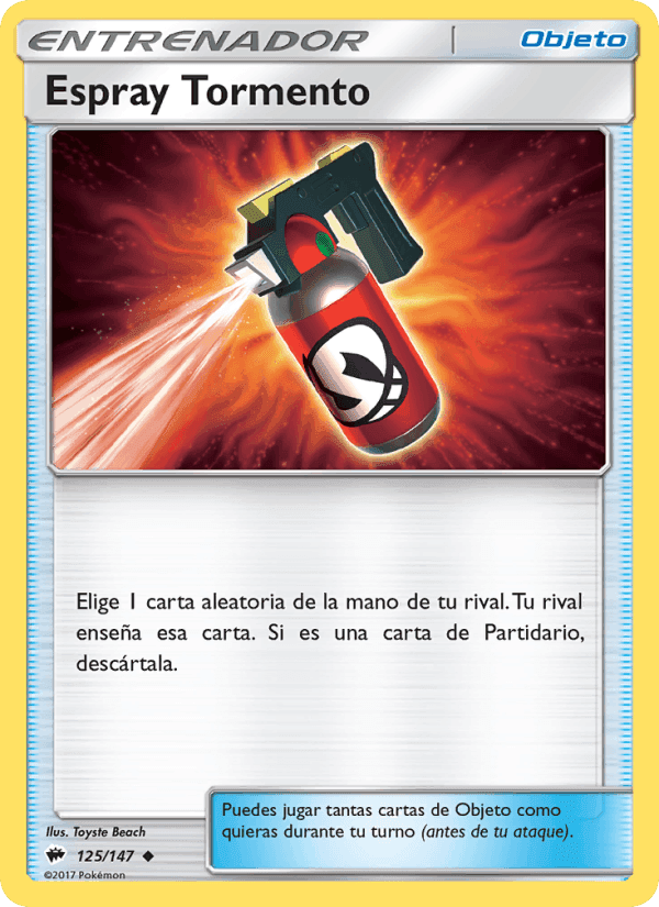 Espray Tormento, card 125 from Sombras Ardientes
