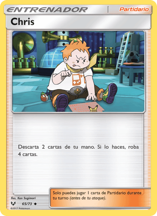 Chris, card 65 from Leyendas Luminosas