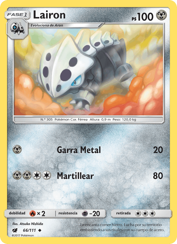 Lairon, card 66 from Invasión Carmesí