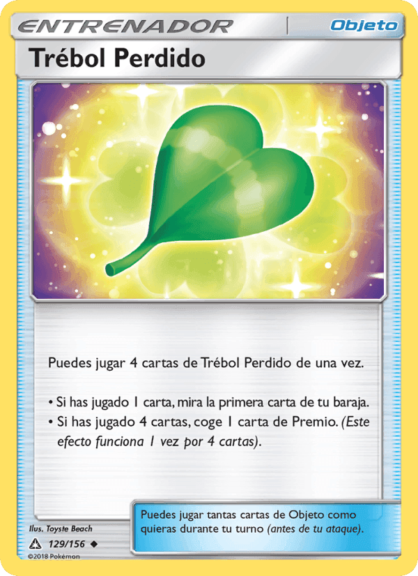 Trébol Perdido, card 129 from Ultraprisma