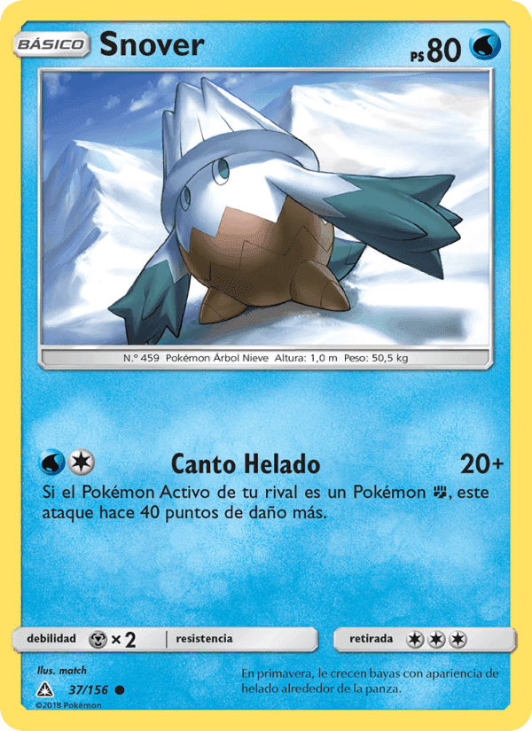 Snover, carta 37 de Ultraprisma