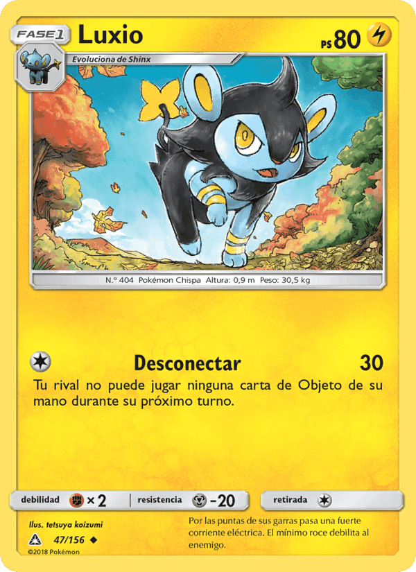 Luxio, carta 47 de Ultraprisma