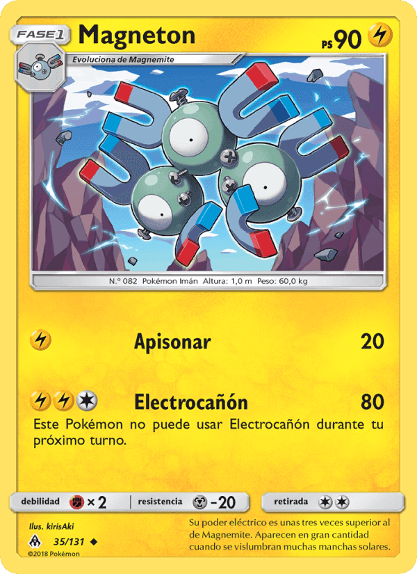 Magneton, carta 35 de Luz Prohibida