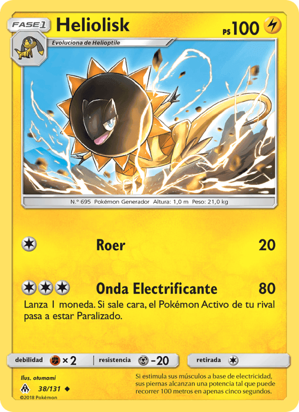 Heliolisk, carta 38 di Luz Prohibida