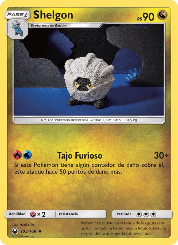 Shelgon, carta 105 de Tormenta Celestial