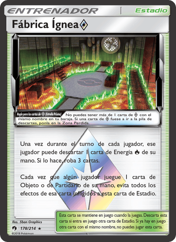 Fábrica Ígnea ◇, carta 178 de Truenos Perdidos