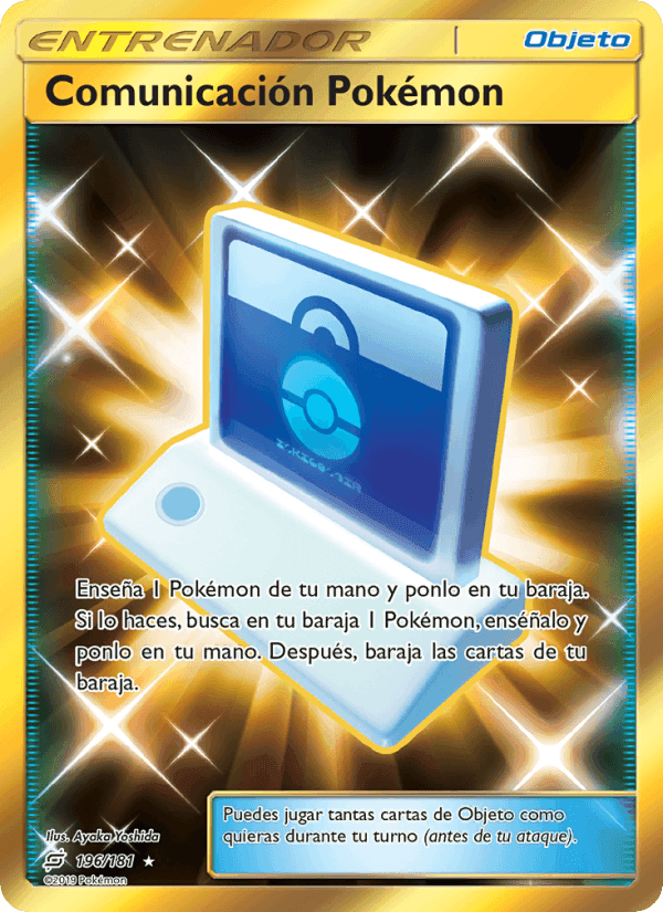 Comunicación Pokémon, carta 196 de Union de Aliados