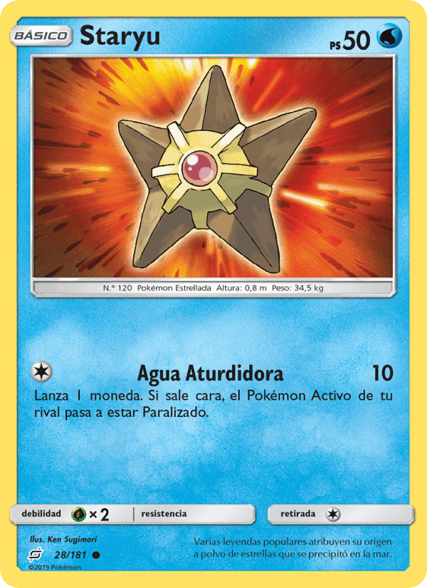 Staryu, carta 28 di Union de Aliados