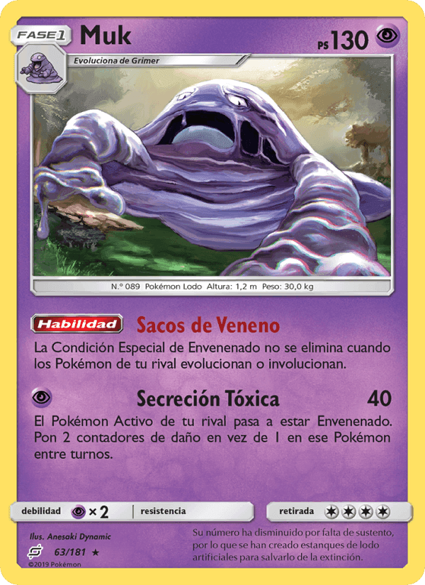 Muk, card 63 from Union de Aliados