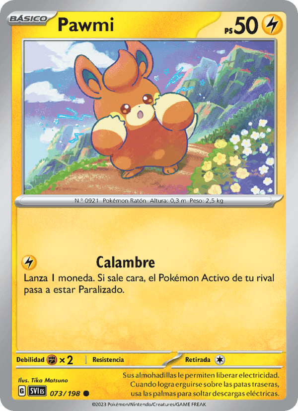 Pawmi, carta 073 de Escarlata y Púrpura