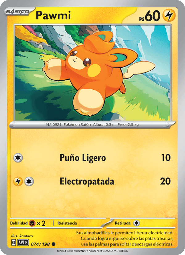 Pawmi, carta 074 de Escarlata y Púrpura
