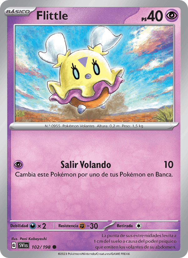 Flittle, carta 102 de Escarlata y Púrpura