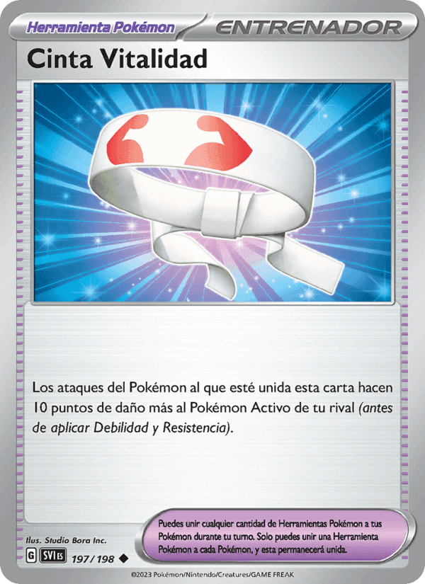 Cinta Vitalidad, card 197 from Escarlata y Púrpura