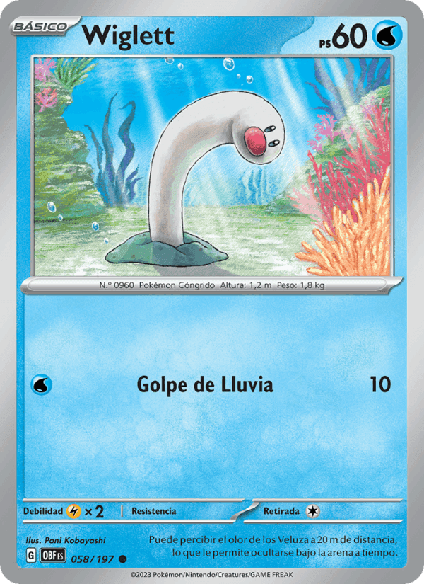 Wiglett, carta 058 de Llamas Obsidianas