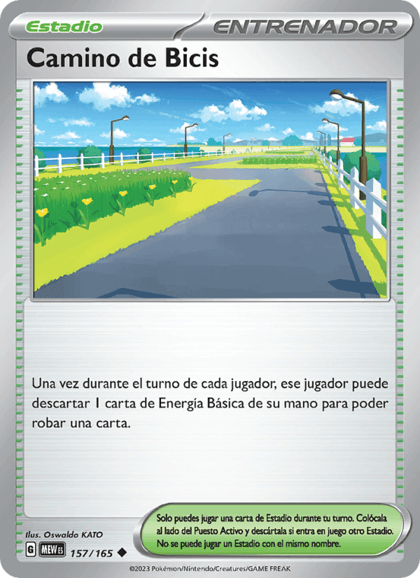Camino de Bicis, card 157 from 151