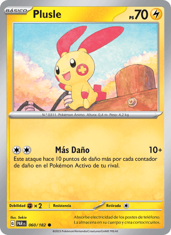 Plusle, card 060 from Brecha Paradójica