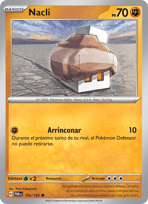 Nacli, carta 102 de Brecha Paradójica