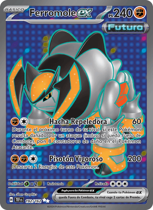 Ferromole ex, card 192 from Fuerzas Temporales