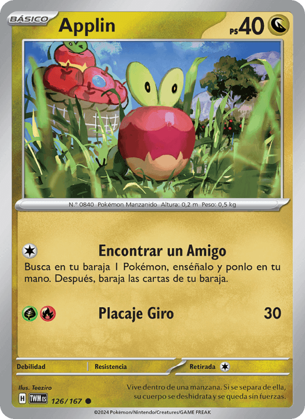 Applin, carta 126 de Mascarada Crepuscular