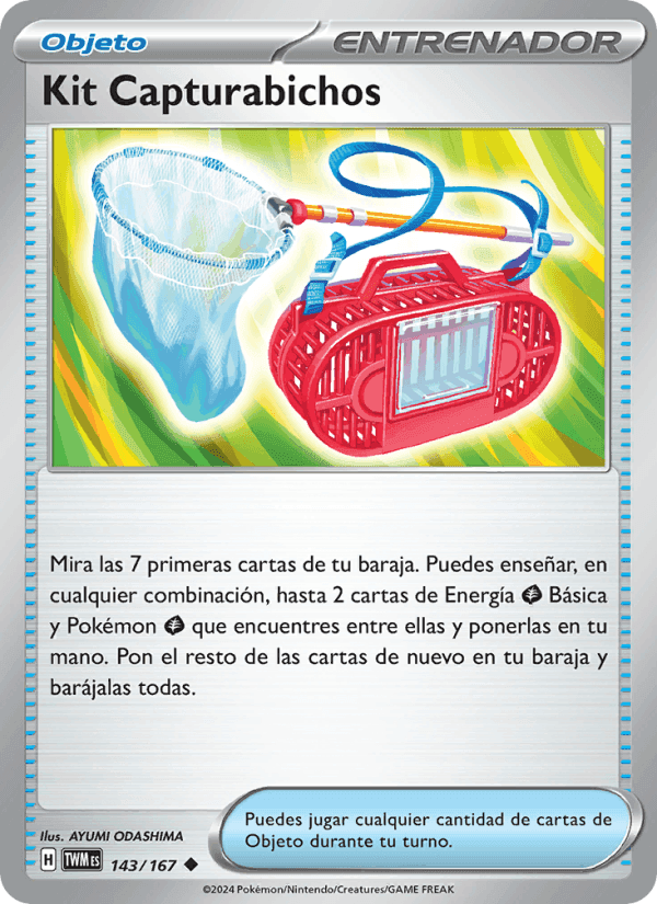 Kit Capturabichos, carta 143 di Mascarada Crepuscular