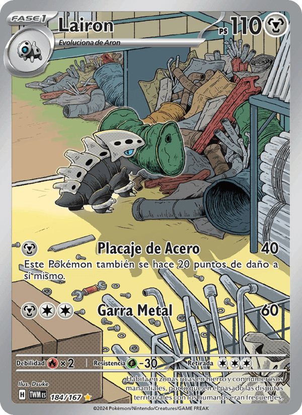 Lairon, carta 184 de Mascarada Crepuscular