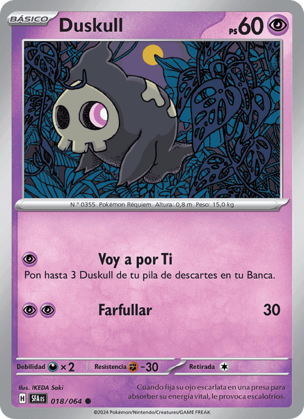 Duskull, carte 018 de Fabula Sombría