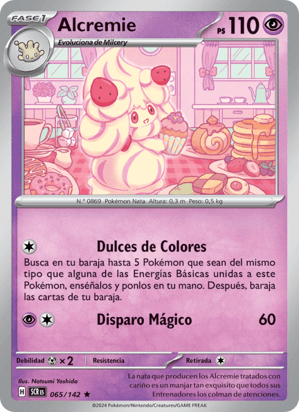 Alcremie, carta 065 de Corona Astral