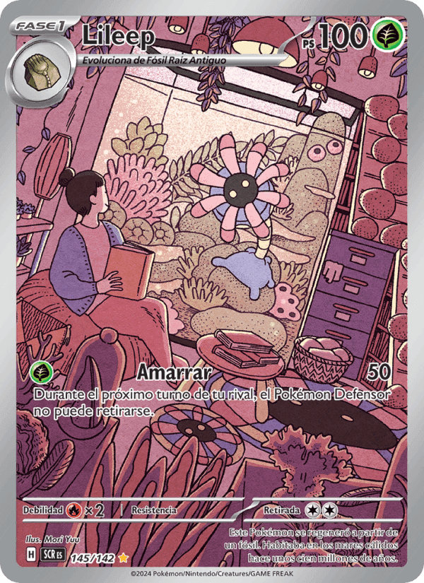 Lileep, card 145 from Corona Astral