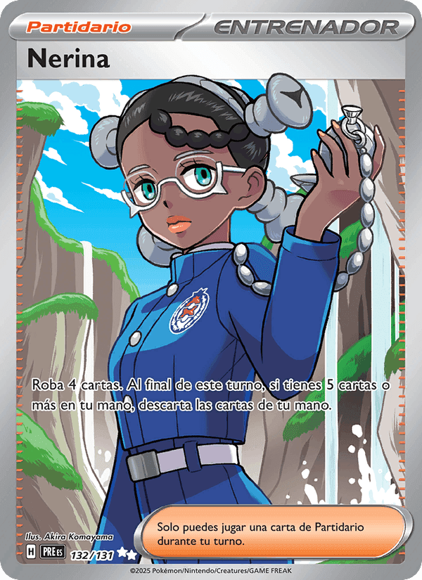 Nerina, card 132 from Evoluciones Prismáticas
