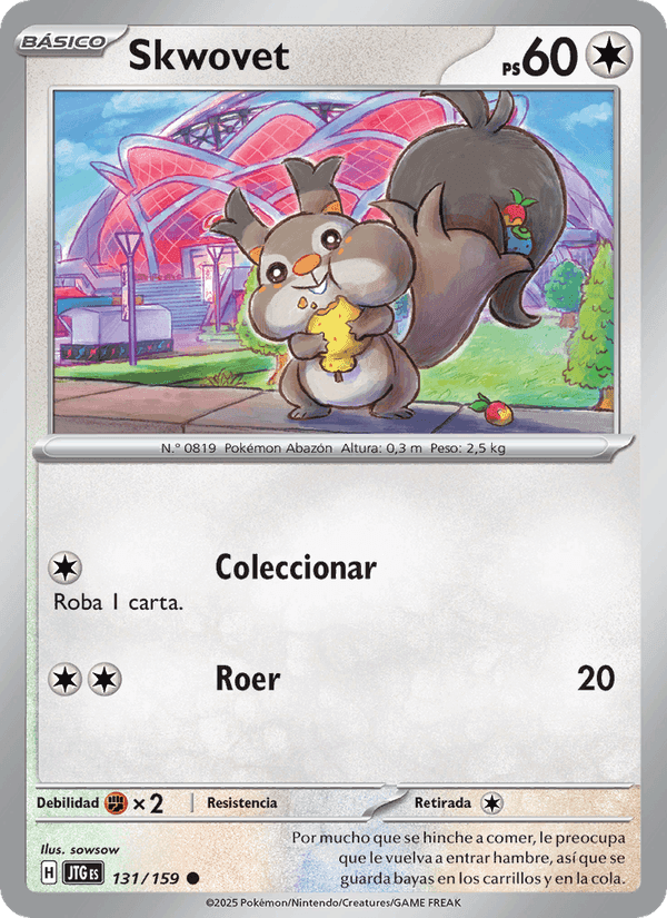 Skwovet, carte 131 de Juntos de Aventuras