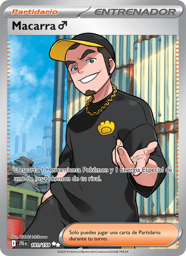 Macarra ♂, card 181 from Juntos de Aventuras