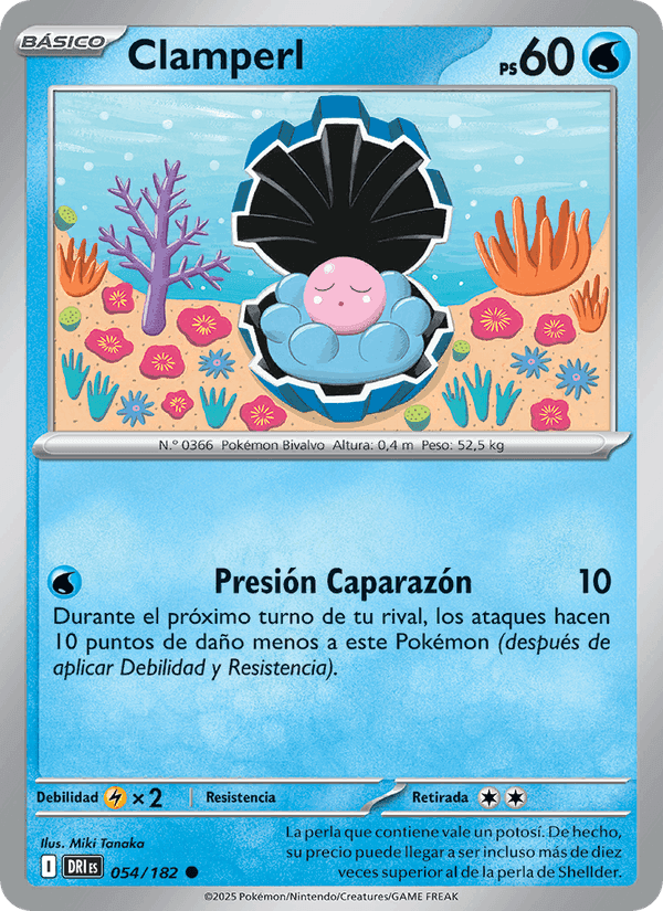 Clamperl, carta 054 di Rivales Predestinados