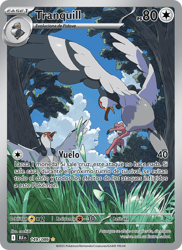 Tranquill, carta 149 di Fulgor Negro