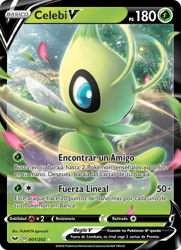 Celebi V, carta 1 di Espada y Escudo