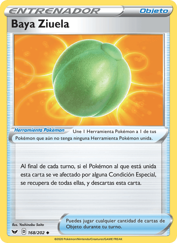 Baya Ziuela, card 168 from Espada y Escudo