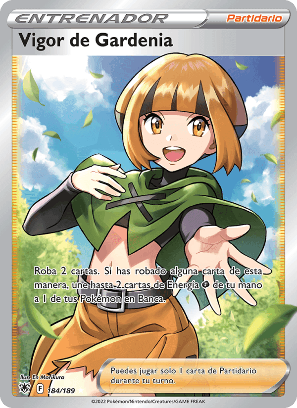 Vigor de Gardenia, carta 184 de Resplandor Astral