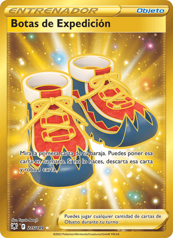 Botas de Expedición, card 215 from Resplandor Astral