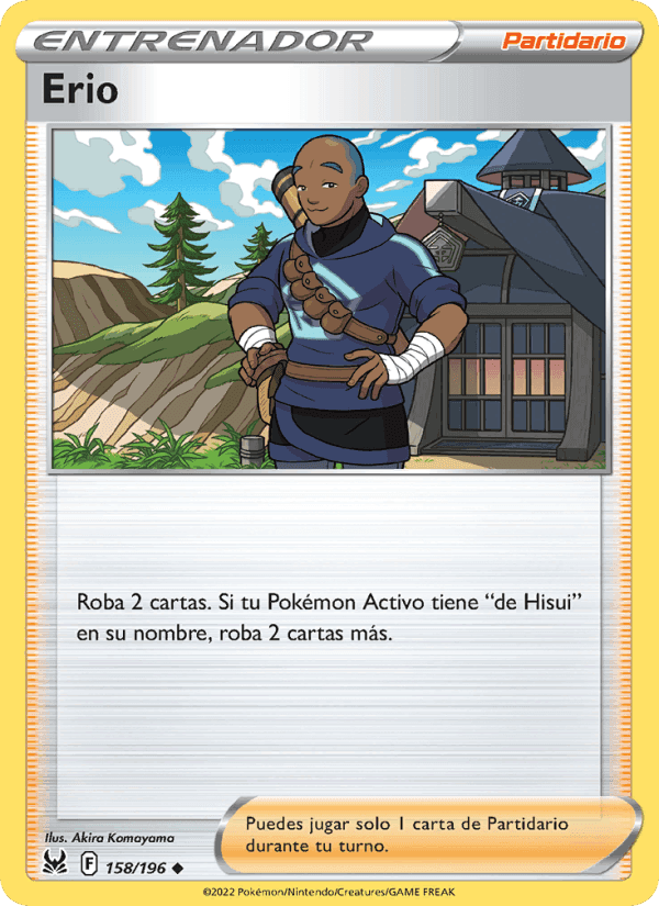 Erio, card 158 from Origen Perdido