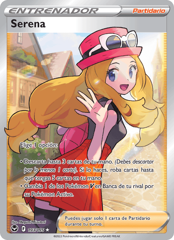 Serena, card 193 from Tempestad Plateada