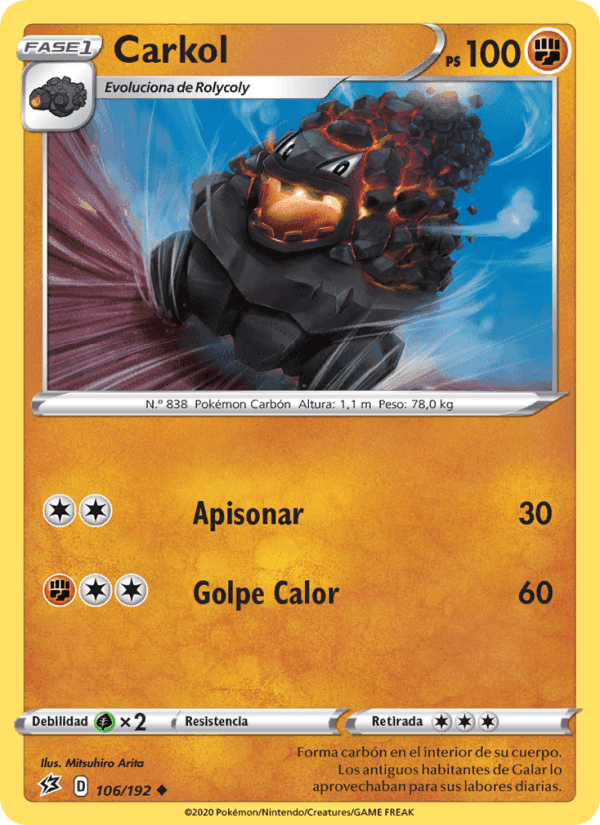 Carkol, card 106 from Choque Rebelde