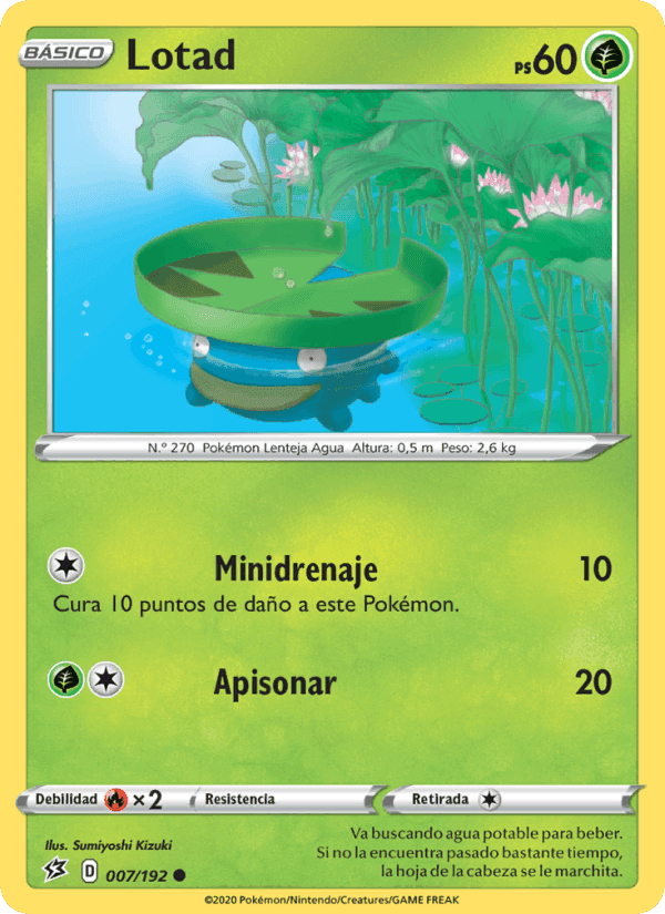 Lotad, carta 7 de Choque Rebelde