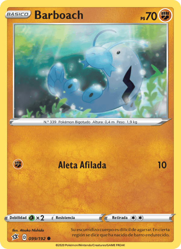 Barboach, card 99 from Choque Rebelde