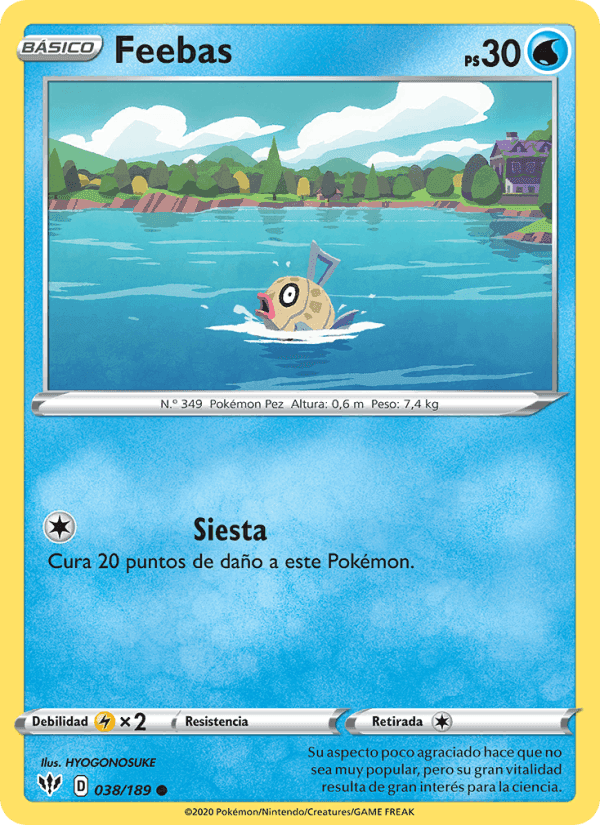 Feebas, carta 38 de Oscuridad Incandescente