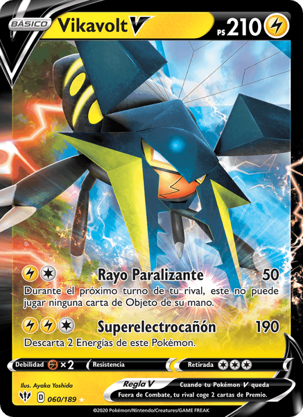 Vikavolt V, carta 60 de Oscuridad Incandescente