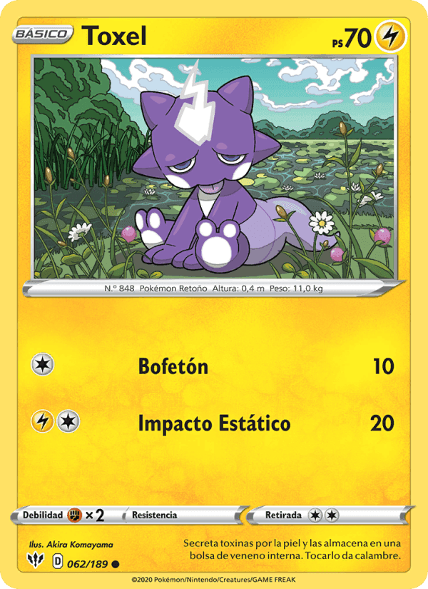 Toxel, card 62 from Oscuridad Incandescente