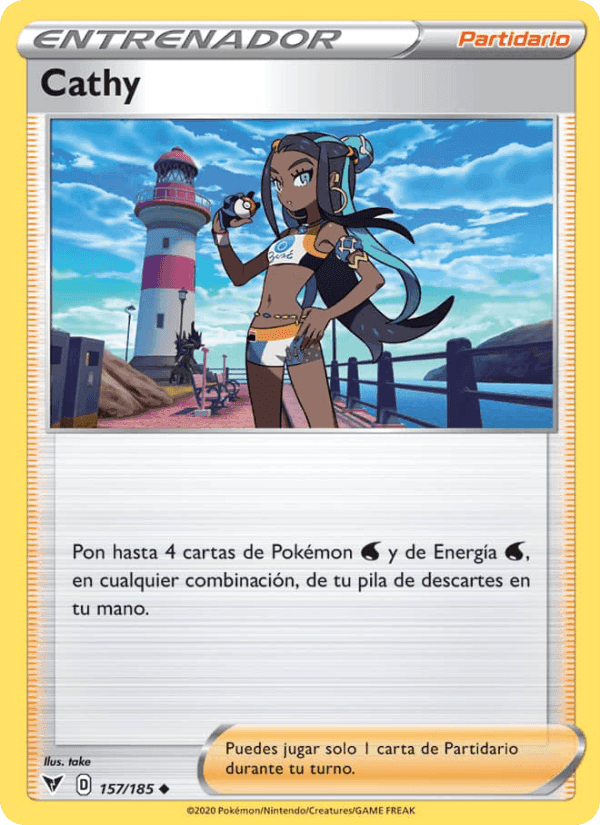Cathy, card 157 from Voltaje Vívido