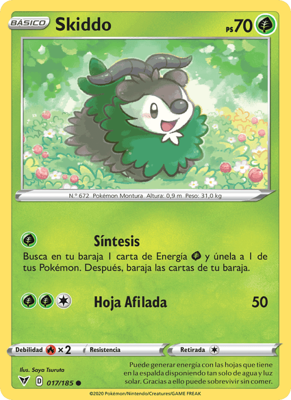 Skiddo, carta 17 de Voltaje Vívido