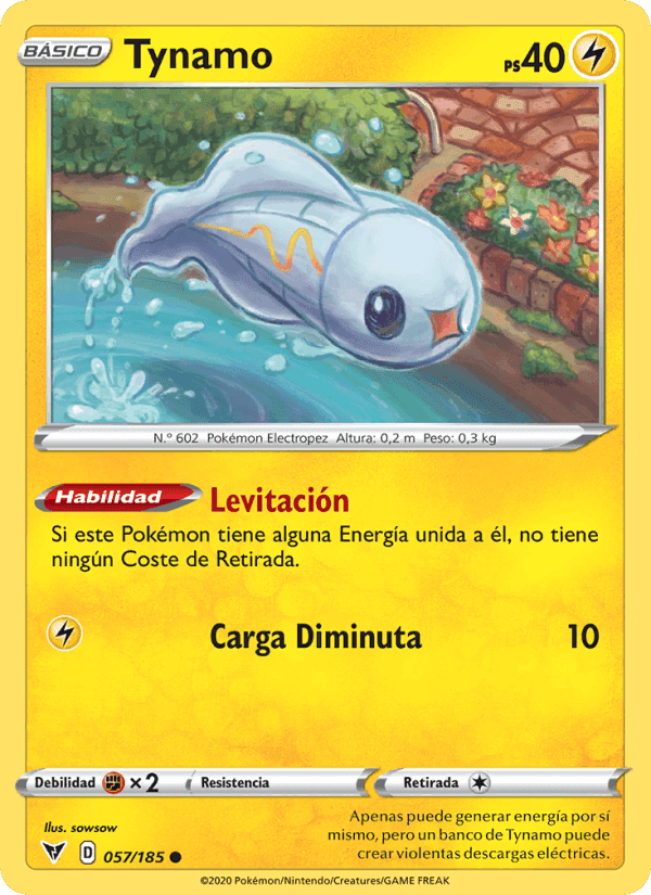 Tynamo, carta 57 de Voltaje Vívido